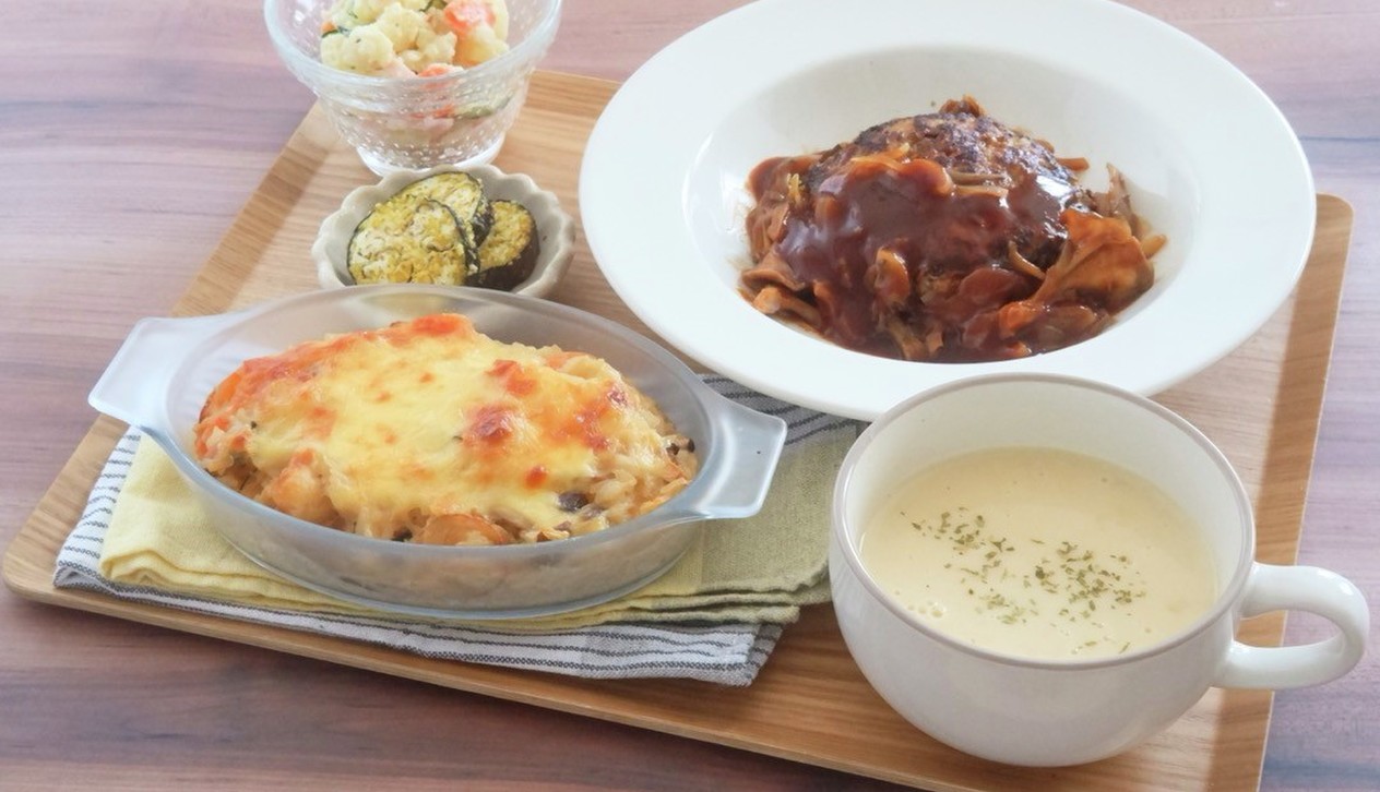 和風ハンバーグの献立に！和食で人気の副菜・付け合せレシピ20選ネスレ日本 製品情報サイト