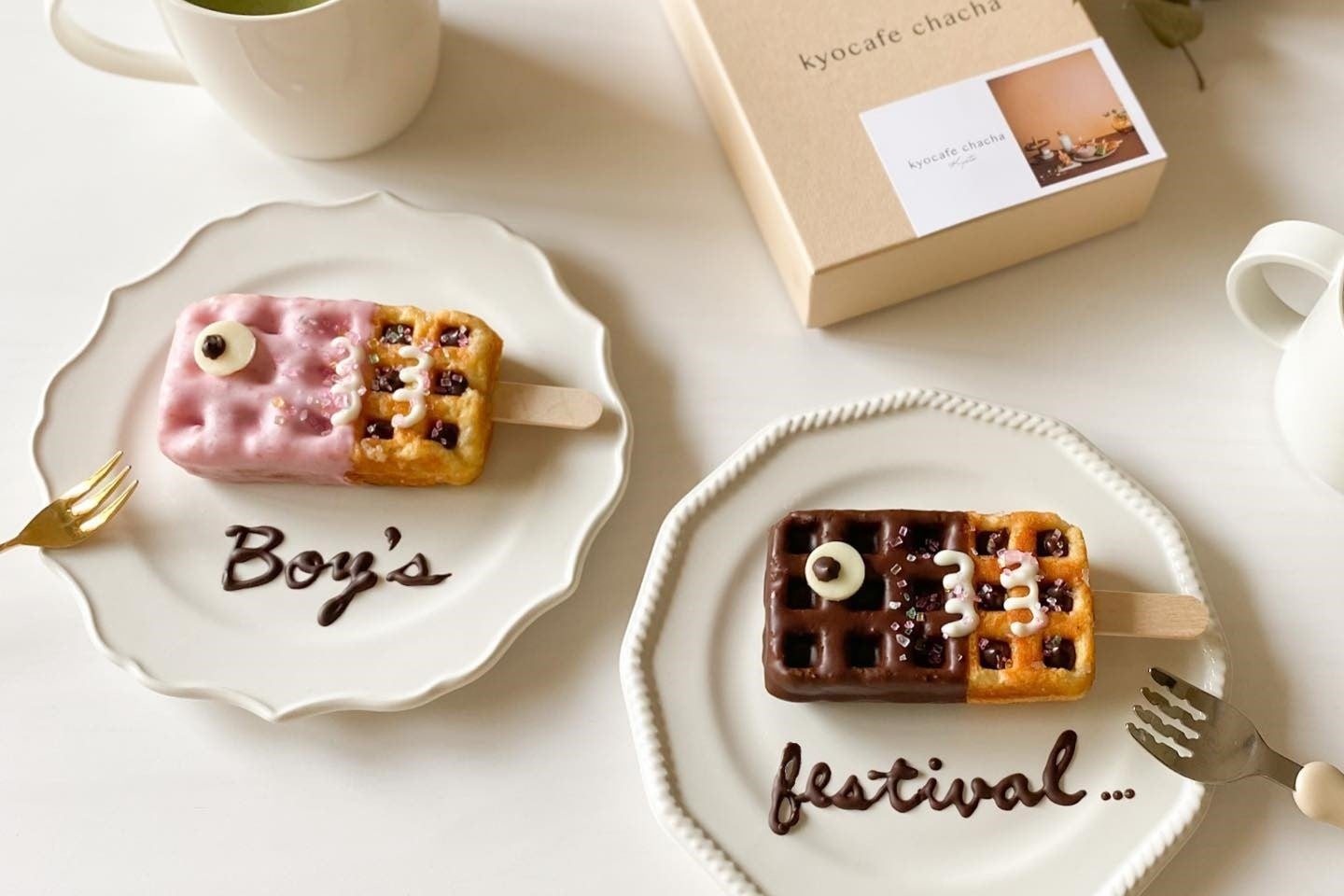 ワッフル ベルギーワッフル デコレーション デザートの写真素材 - PIXTA