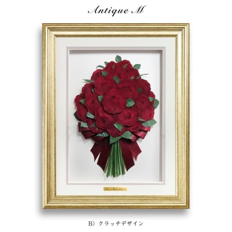 ダーズンローズボックス立体保存 制作事例集ブーケ保存・プロポーズ花束保存 名古屋 アトリエ由花