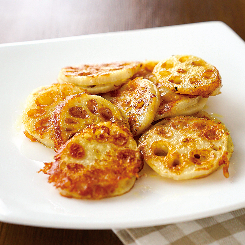 れんこん肉詰めカレー味～旨ーい！ちょこっとダイエット塾