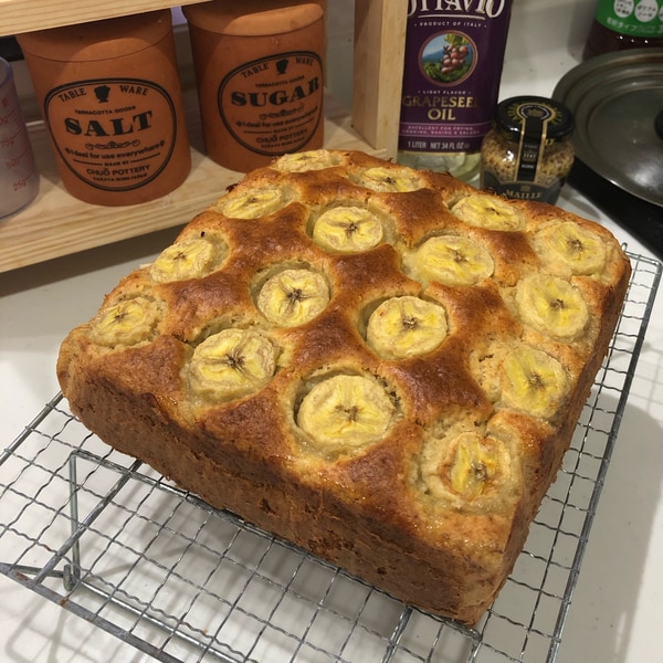 バターオイルなし しっとりふんわり 「米粉で作るバナナのパウンドケーキ」をご紹介します。茨木くみ子のオフィシャルブログ「ノンオイルノンバターで作る、体に優しいふとらないお料理」Powered by Ameba