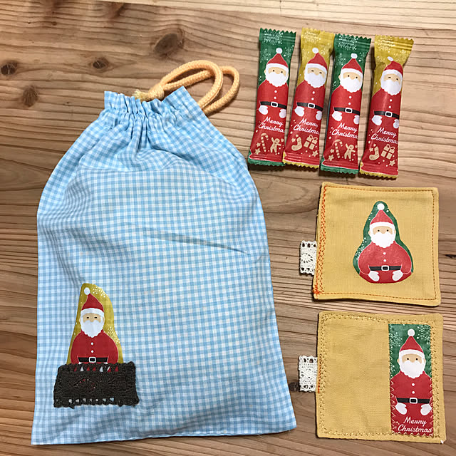 チャック式の袋をリメイクコツコツ のんびり 収納