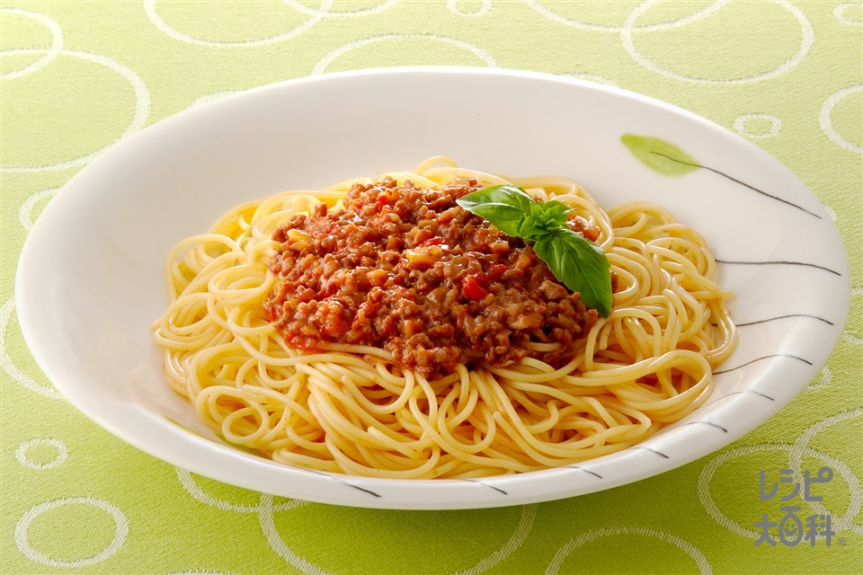 簡単・定番のミートソースパスタレシピ！ 基本の作り方今日のレシピビーフンのケンミン食品