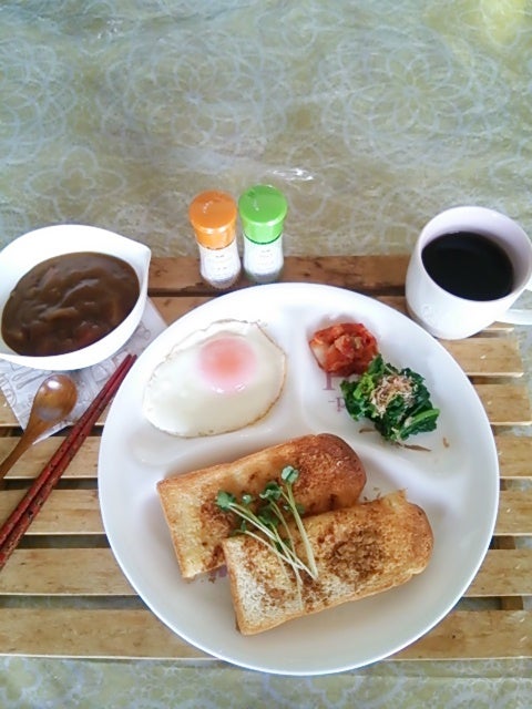 おはようございます☀🙋❗ 本日の朝ごはんです☕🍞🌄 🍒hajime6400deliciousjapanesefood料理lin_stagrammer美味しいふみ飯料理日記料理部料理好き料理写真幸せの食卓部朝ごはん日本料理あさごはんクッキングラムおうちごはんおうち