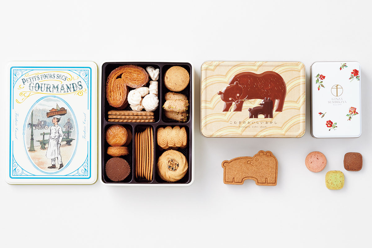 動物好きにはたまらない！こむぎのおいしいおかし「くまのおやこ缶」 クッキー缶総選挙- OZmall