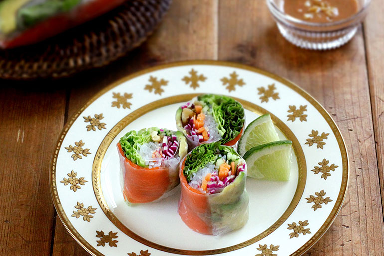 パーティにお勧め！中華風スティック春巻き☆クリスマスにも♪