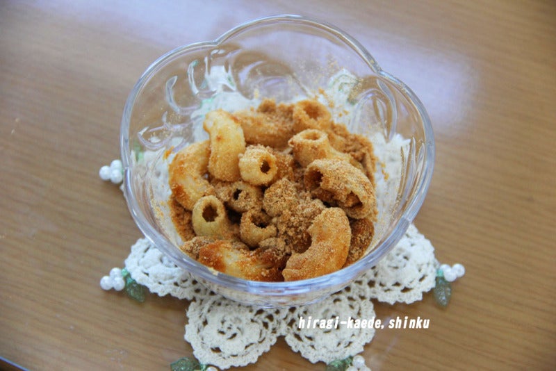 マカロニきなこ 離乳食にもオススメby latte71クックパッド簡単おいしいみんなのレシピが392万品