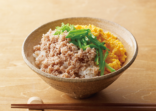 豆腐の鶏そぼろ和風あんかけ 麺つゆで簡単☆あと1品にも◎