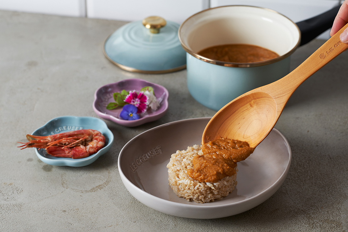ル・クルーゼ 16㎝サイズの鍋でお米を炊いてみました。ciromedia