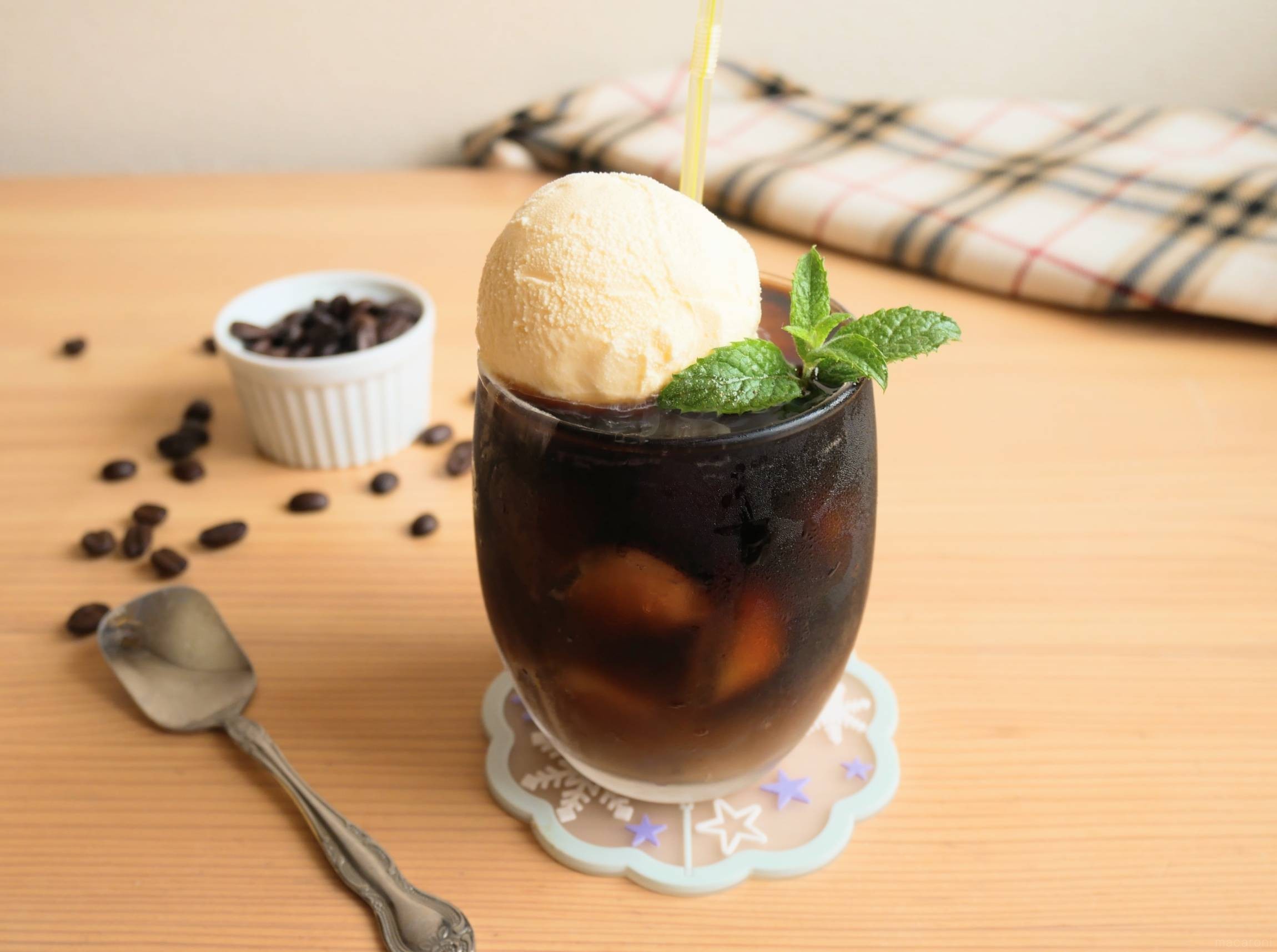 永遠の氷アイス：コーヒーフロートトロッコ