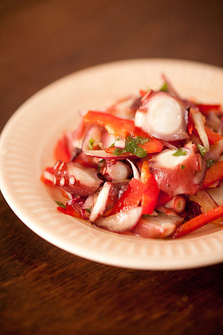 タコのセビーチェ