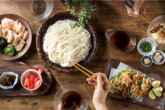 豚バラ塩そうめん