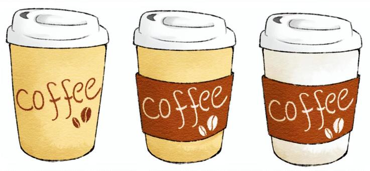 白い背景で隔離のテイクアウトコーヒーカップベクトルイラストイラスト画像とPNGフリー素材透過の無料ダウンロード - Pngtree