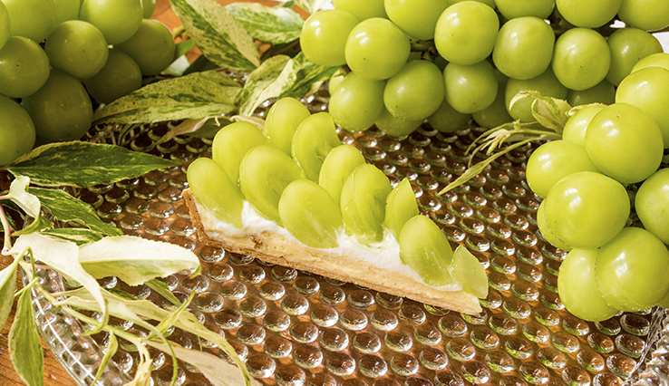 nomaru bake 旬のシャインマスカットを贅沢に使った「シャインマスカットスイーツフェア」を開催株式会社 GRA ミガキイチゴの農業法人