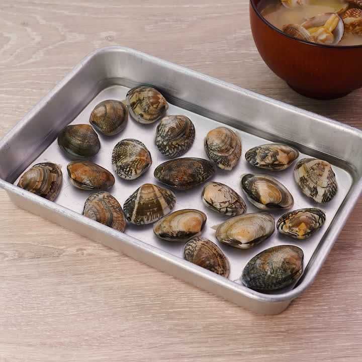 少ない水と塩で♪アサリの砂抜き
