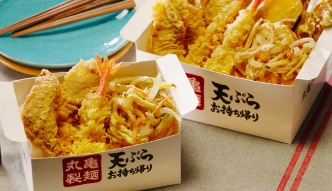 丸亀製麺、持ち帰り限定のうどん弁当 390円から - 日本経済新聞