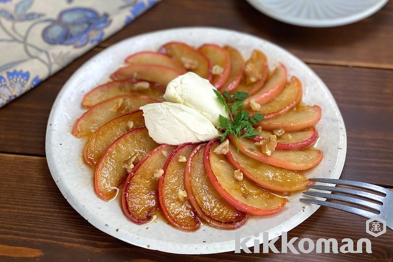 電子レンジで焼きりんご