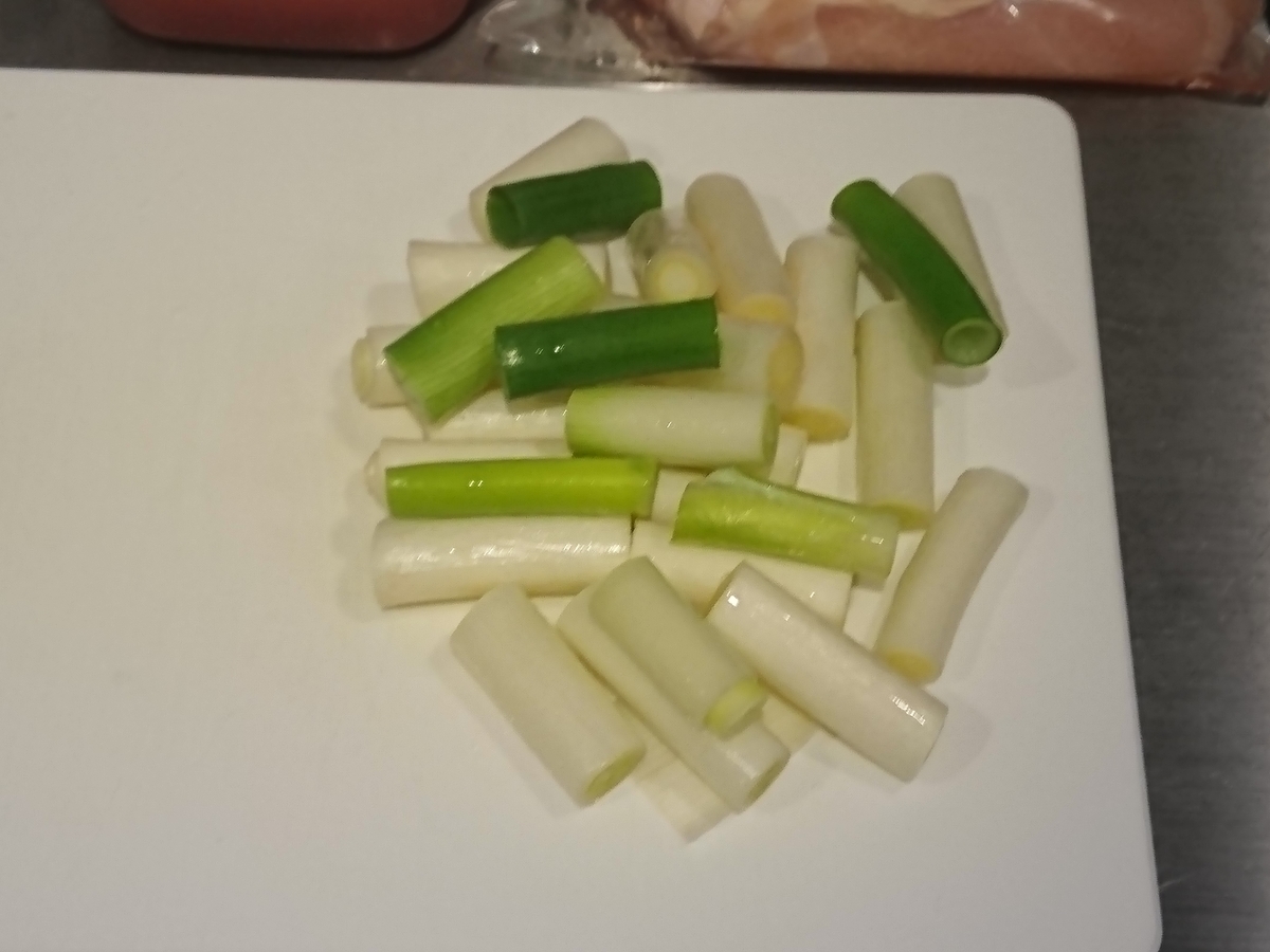 時短 長ネギと油揚げの和風カレ