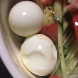 フライパンで作る茹でないゆで卵を作ってみた - 空と花の色