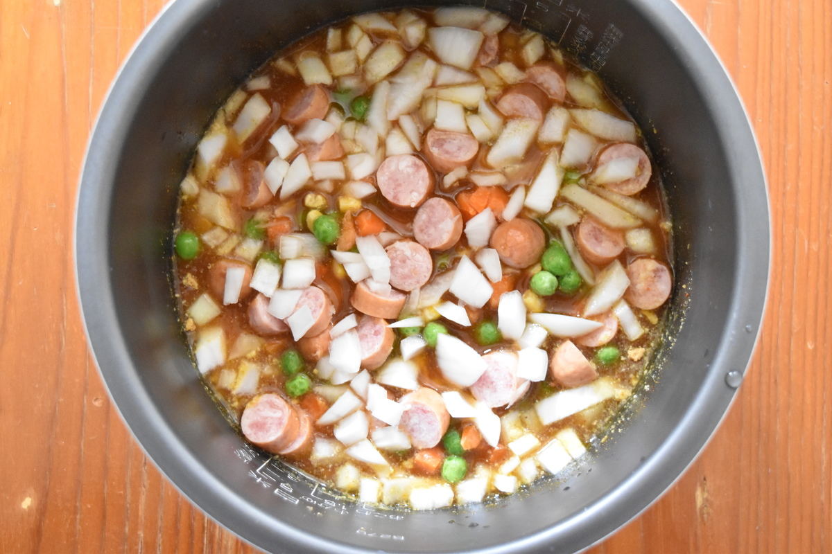 チキンジャンバラヤアレンジレシピエム・シーシー食品株式会社