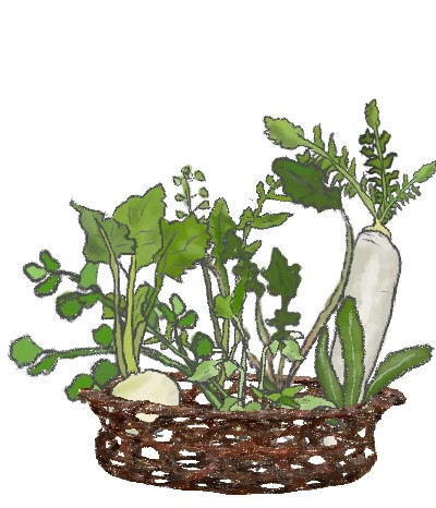 七草がゆイラスト無料イラスト・フリー素材なら「イラストAC」