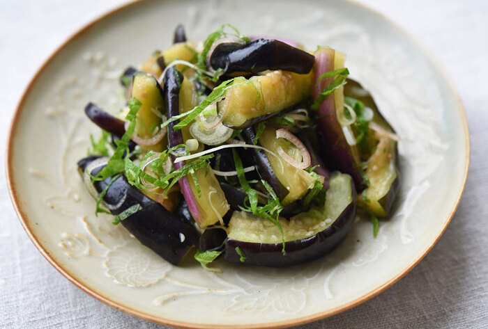 副菜！塩昆布の冷たいお出汁トマト