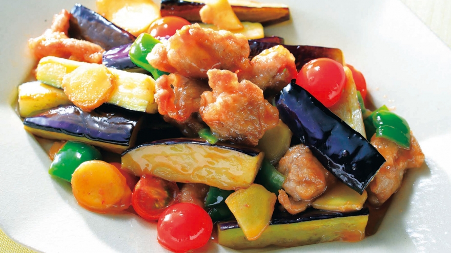 なすを使った黒酢酢豚 by めりっさ8438クックパッド簡単おいしいみんなのレシピが392万品