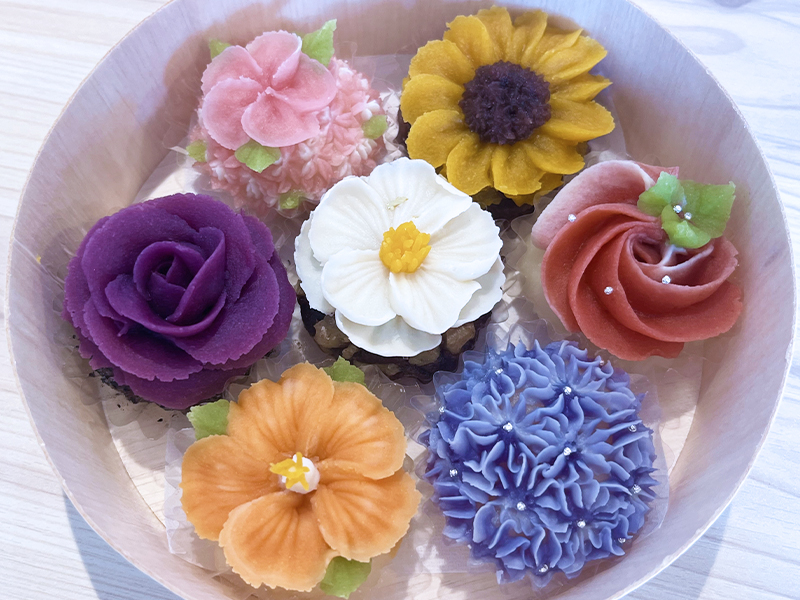 ギフト 和菓子 うめとおはぎ hanaemu-はなえむ- おはぎ 8個入り 冷凍 花おはぎ 無添加 御祝 お供え : ナラノコト - 通販 -Yahoo!ショッピング