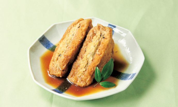 厚揚げとひき肉の炒め煮