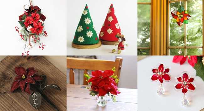 ポインセチアクッキー型 . クリスマスのお花といえばポインセチア💐 赤色と白色がクリスマスを盛り上げてくれますね♪☺️ アイシング クッキークッキー型手作りクッキー手作りおやつ手作りお菓子minnecreemaクッキー手作りクッキー型