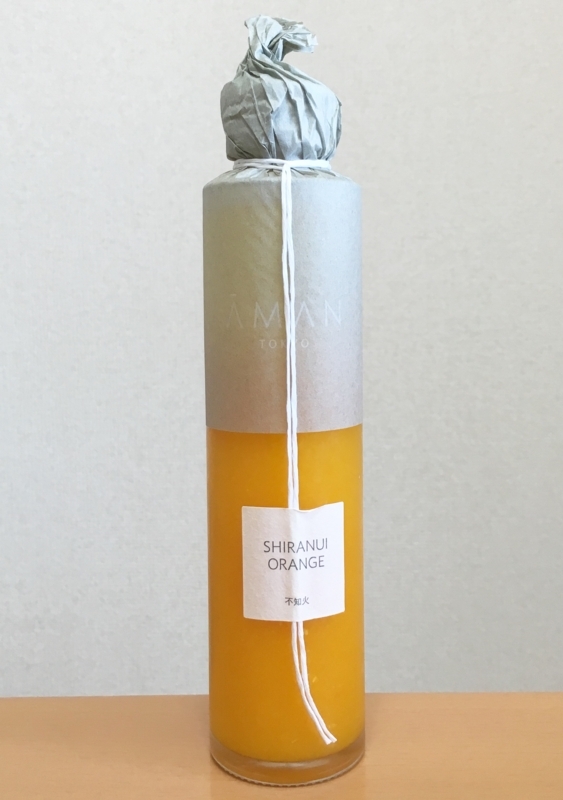 喜ばれる手土産 「アマン東京オリジナルジュース」オシャレって楽しい❣️ladyairoのワンダフルライフ