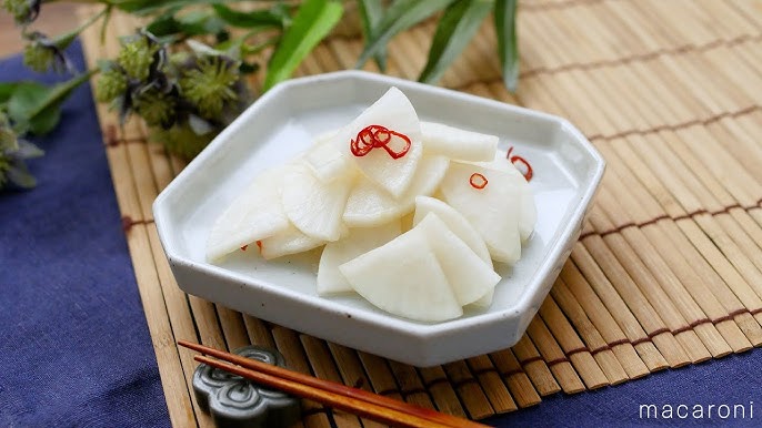 もう一品欲しいときに大根・白だし・わさびで漬物レシピ レシピヨ🐤平日に料理レシピ配信