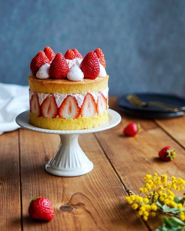 美味しそうないちごのショートケーキの写真素材101572867- PIXTA