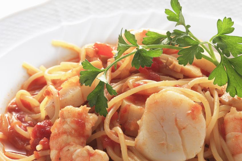 シーフードミックスで簡単バター醤油パスタ