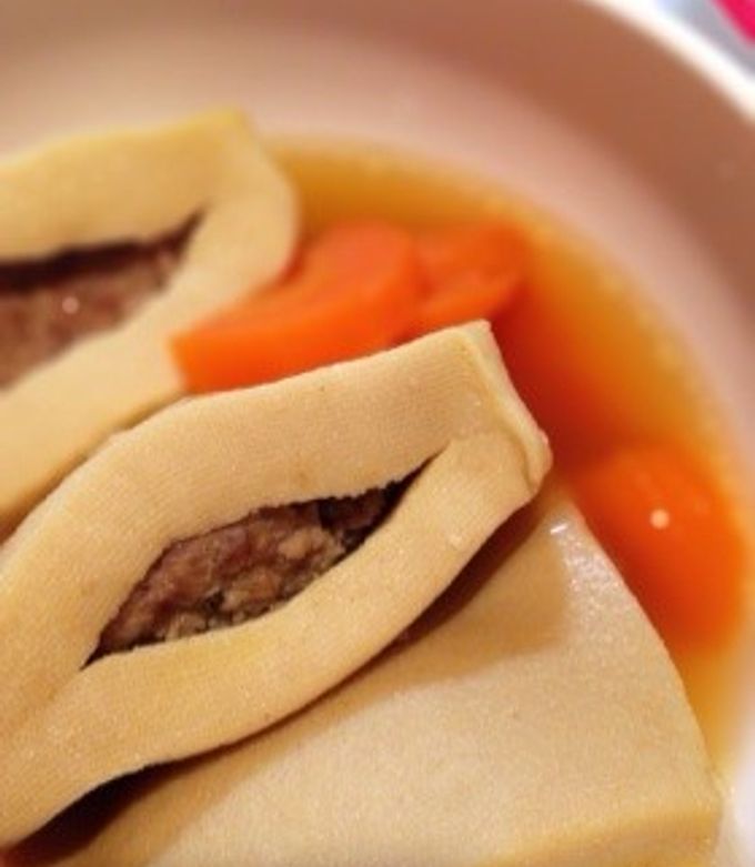 節約メニュー 高野豆腐の具沢山はさみ煮