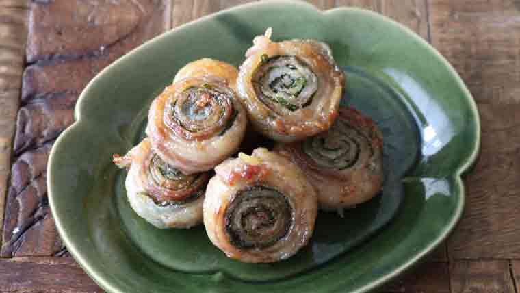 お弁当にも「蒸し人参と大葉の豚バラ肉巻」 : 野口家のふだんごはん ～レシピ置場～