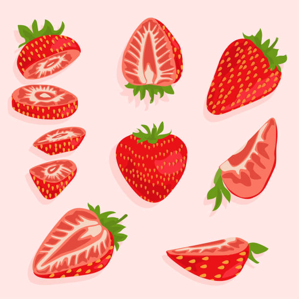 かわいい悲しいイチゴのイラスト素材無料ダウンロード IllustCute