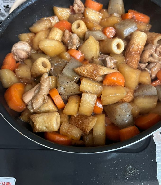 大根の中国風炒め煮