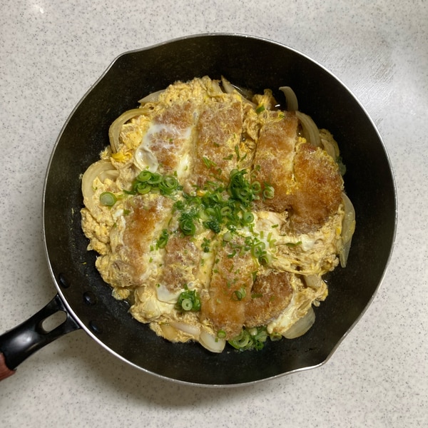 お惣菜トンカツでパパッと簡単！カツ丼