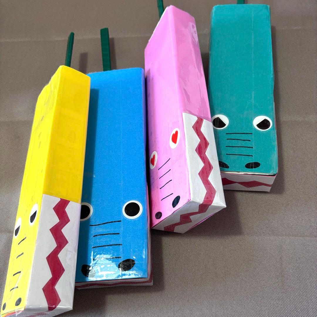 ワニワニパニック ついにできた！口が勝手に開くシン・ワニワニパニック🐊🔨これ以上のワニワニパニックはもう作れない 本人比shorts親子工作 楽しい