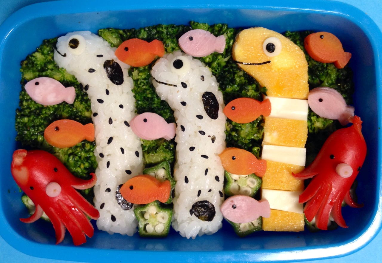 楽天市場 キャラ弁 水族館の通販