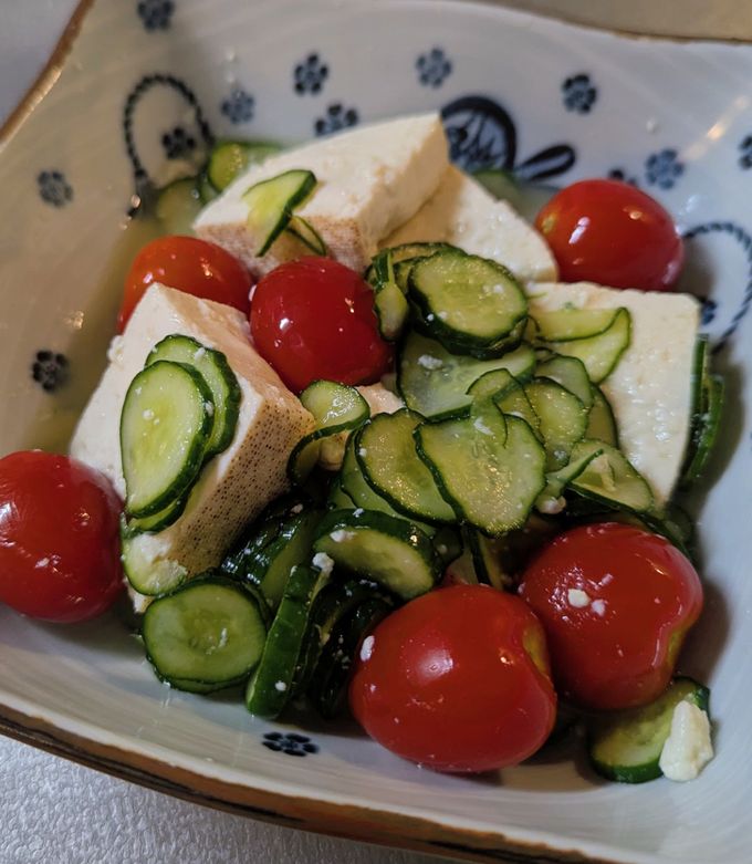 トマトときゅうりと豆腐のサラダ by ✿はなこ✿クックパッド簡単おいしいみんなのレシピが392万品