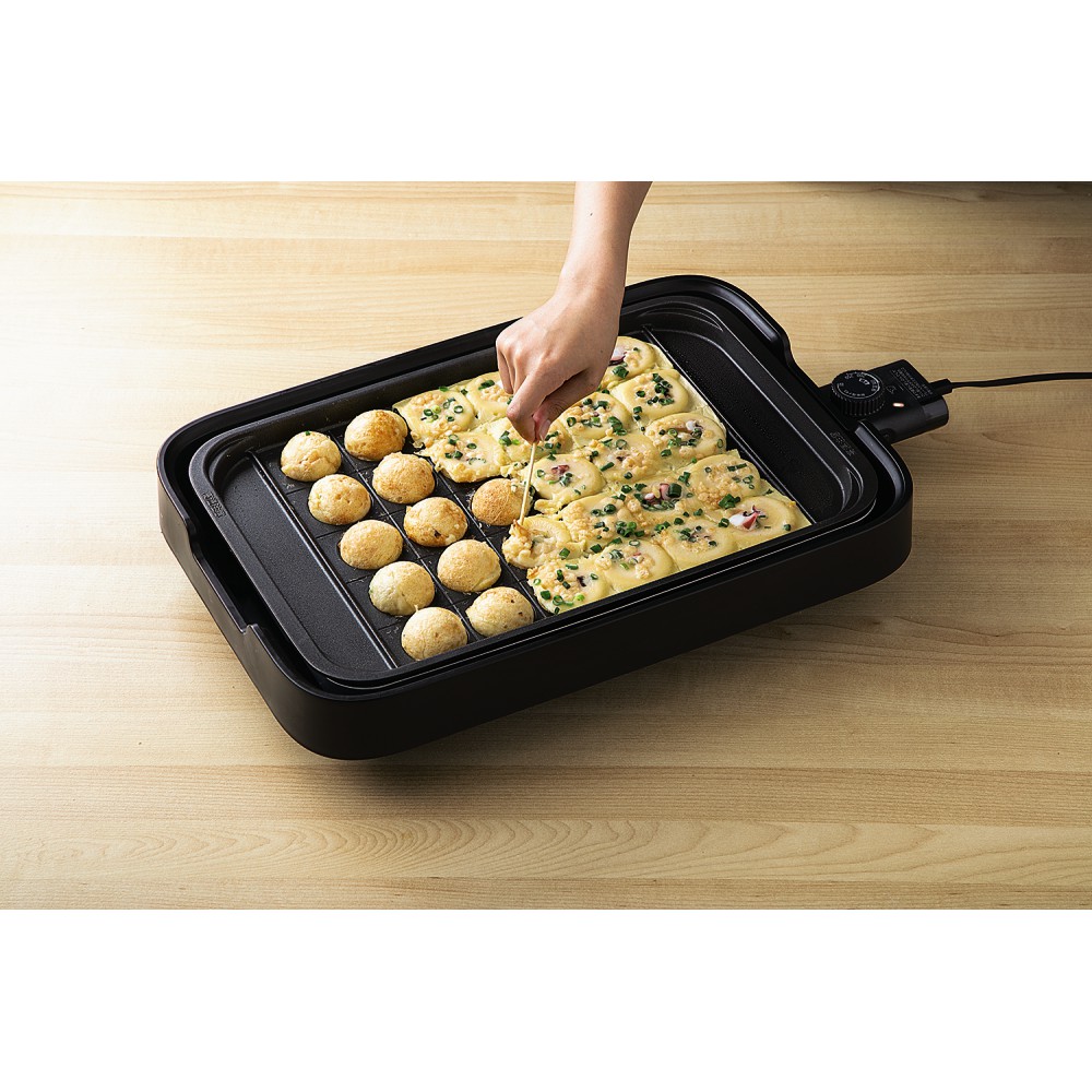 楽天市場 象印 ホットプレート デイリーコンパクトプレート 3枚プレート ブラック BA 約35.5×26×20.5cm EJ-DE30コンパクト 小型 卓上 3枚 深型 たこ焼 焼肉 お鍋 無水: Goodsania