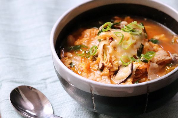 ★辛いようで辛くない少しも辛くないクッパ