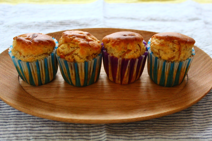 いぬのキャロットマフィン