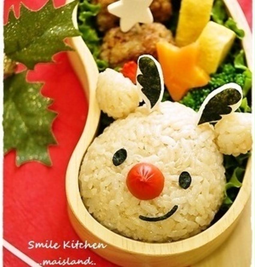How to make easy Santa Claus rice ball 簡単サンタおにぎりの作り方 by obento4kids -YouTube