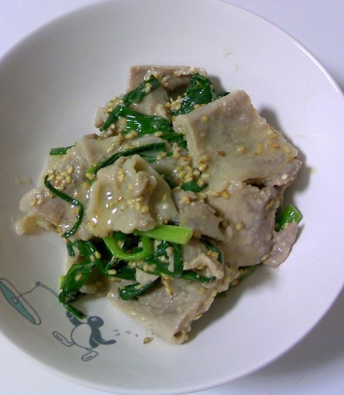 レンジで1分☆簡単さっぱり☆ニラのごまびたし♪