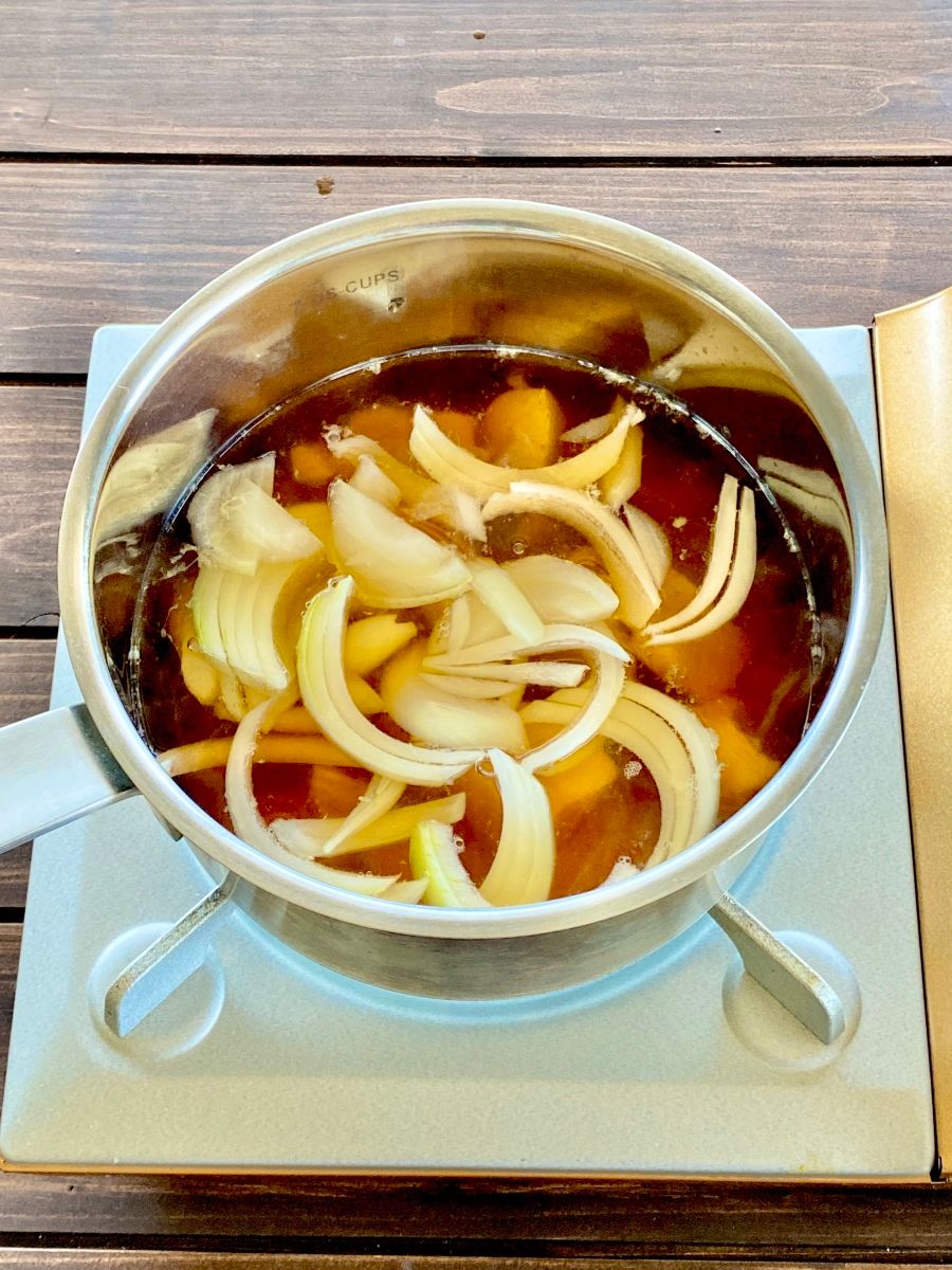 けんちん風鶏うどん