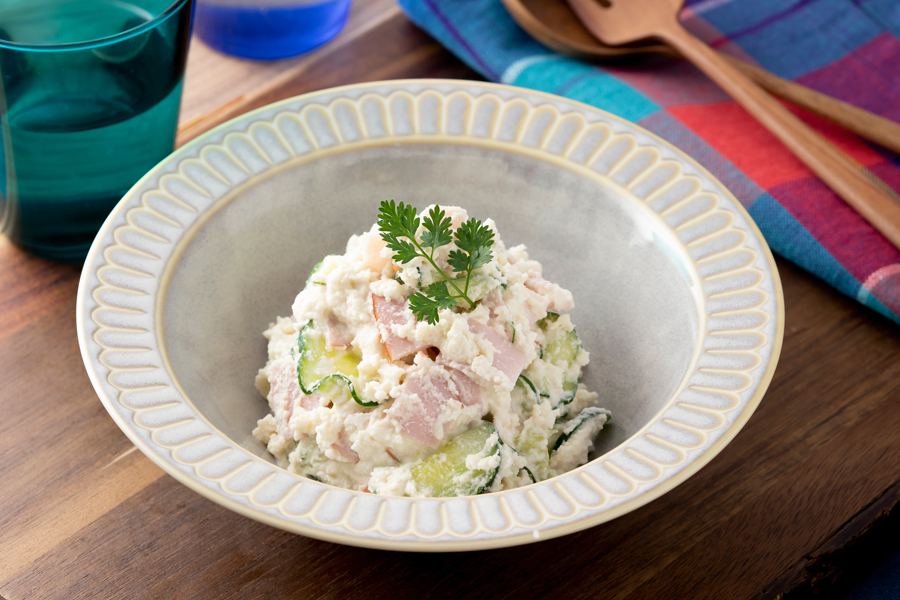 ポテサラより美味しい♪おからサラダ