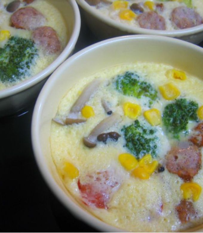 簡単☆豆乳＋コーンスープ＝茶碗蒸し風？ by まゆみ母ちゃんクックパッド簡単おいしいみんなのレシピが392万品